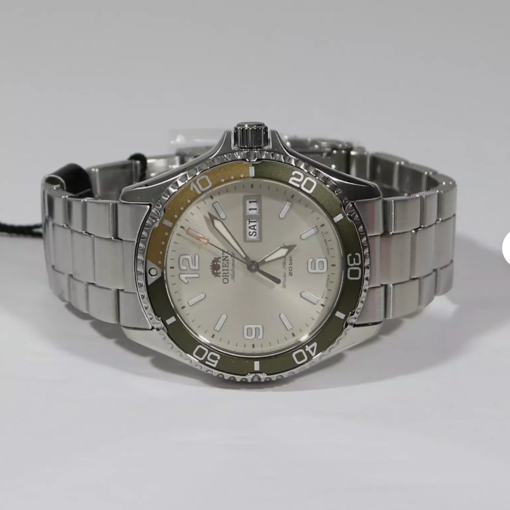 Orient Silver Dial Mens Automatic Watch